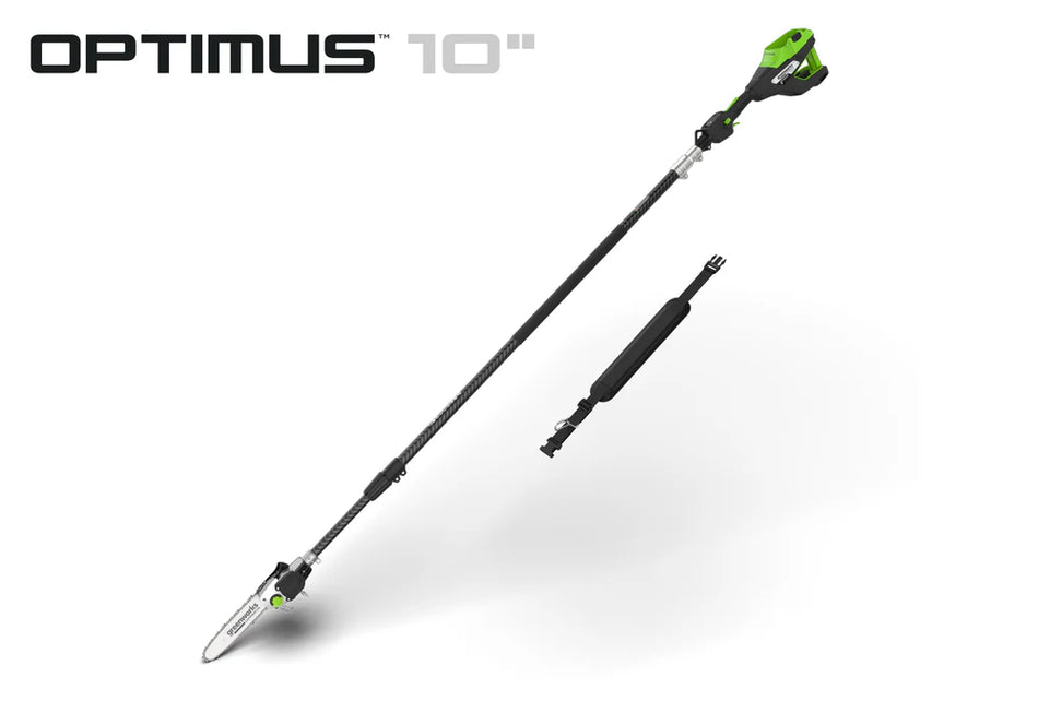 82V OPTIMUS 10" Polesaw with Carbon Fiber Shaft | OPS300T