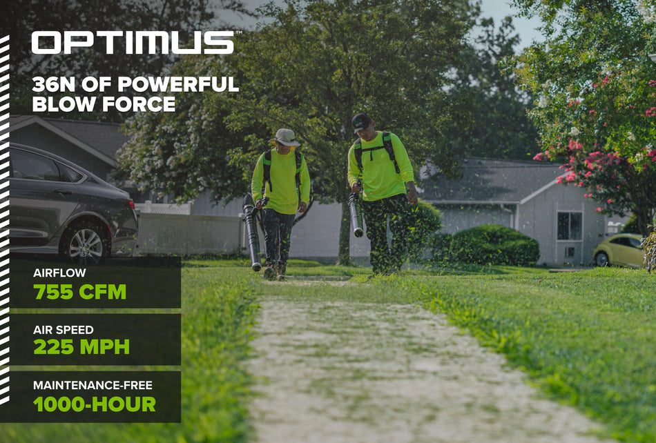 82V OPTIMUS 36N Dual-Port Backpack Blower | BB361