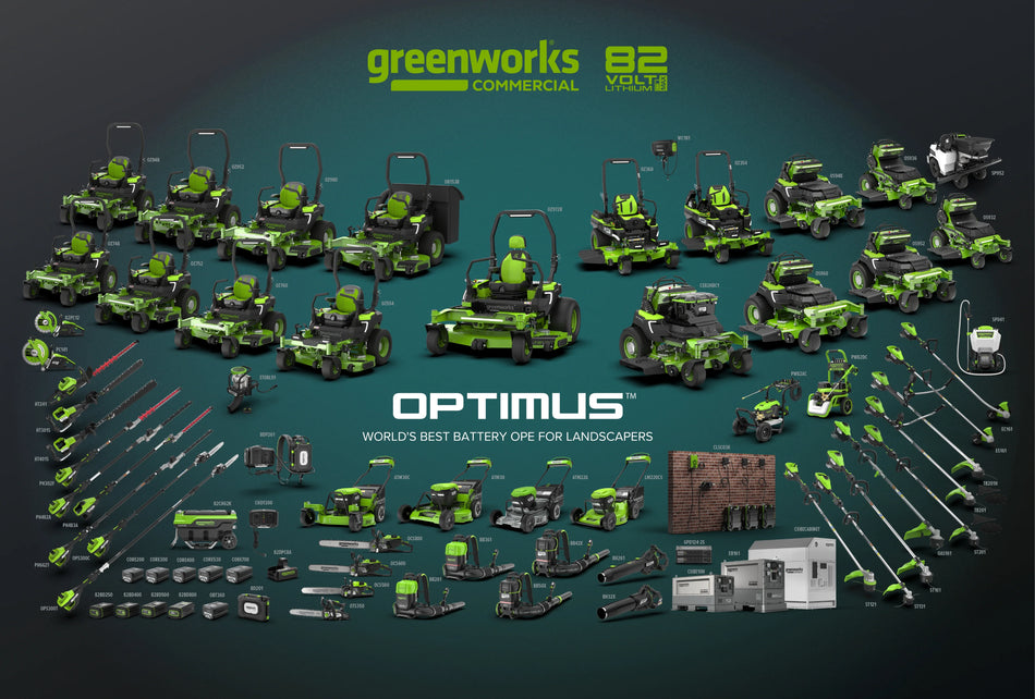 82V OPTIMUS 3.6kw 20" Chainsaw Kit with CORE400 Battery & DP Charger | OCS600-C4DP-20
