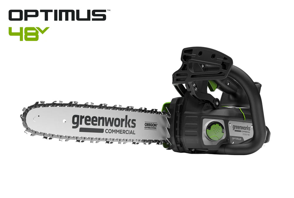 48V Top-Handle Chainsaw Powerhead, 48V 4 Ah Battery, 5A Charger | OTS350-T4SC