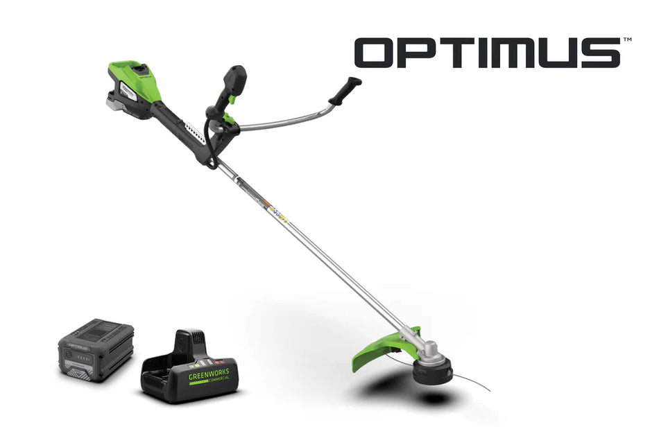 82V OPTIMUS™ 2.0kW 18" String Trimmer Brush Cutter Kit | TB201H-4DP