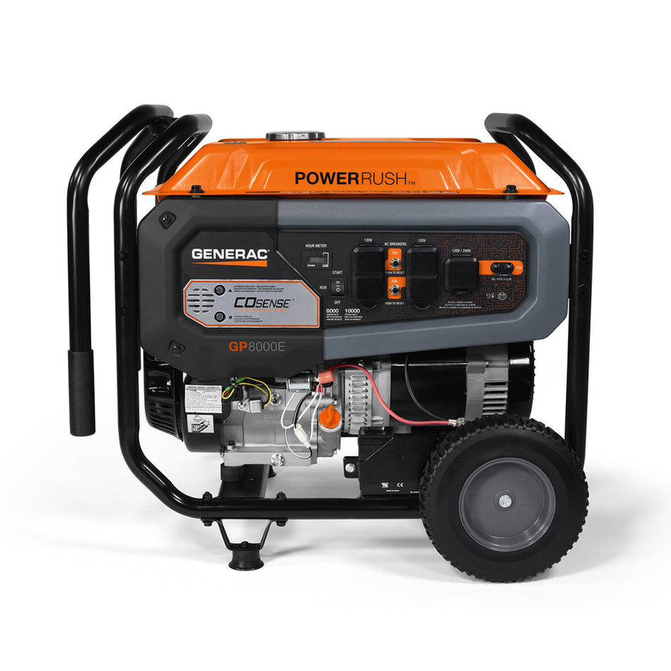 Portable Generator, 8000 | Electric Start with Cord | 49ST