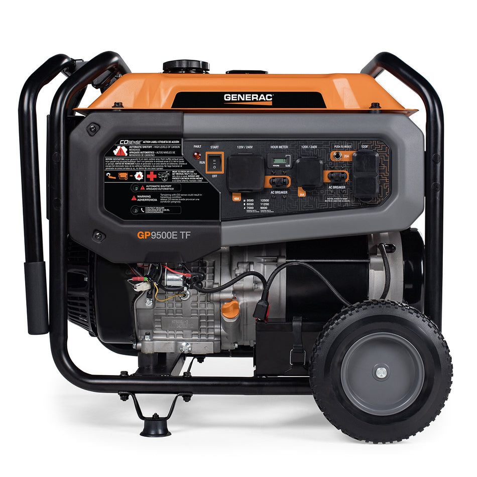 Portable Generator, GP9500E | Tri Fuel | 50ST
