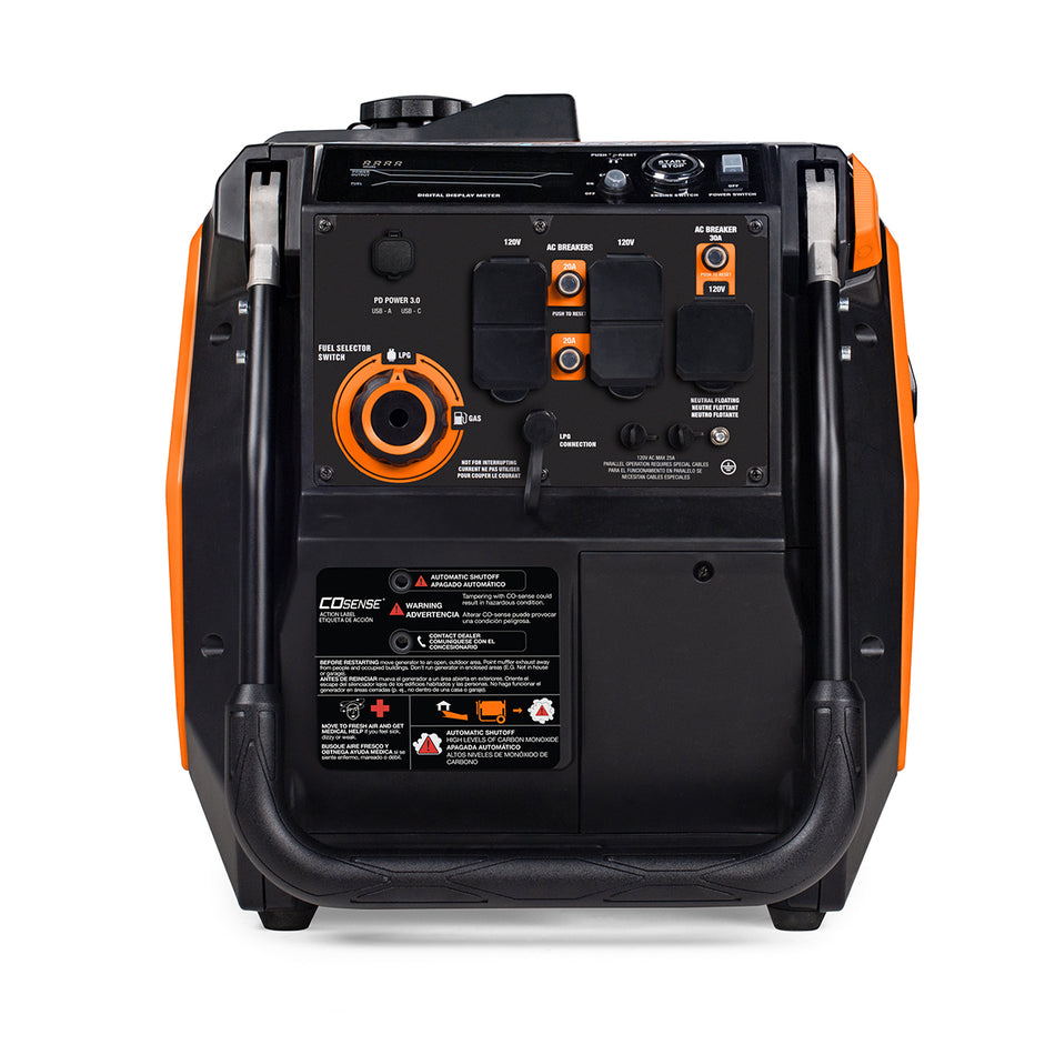 Portable Inverter Generator, iQ5200 | Dual Fuel | 50ST