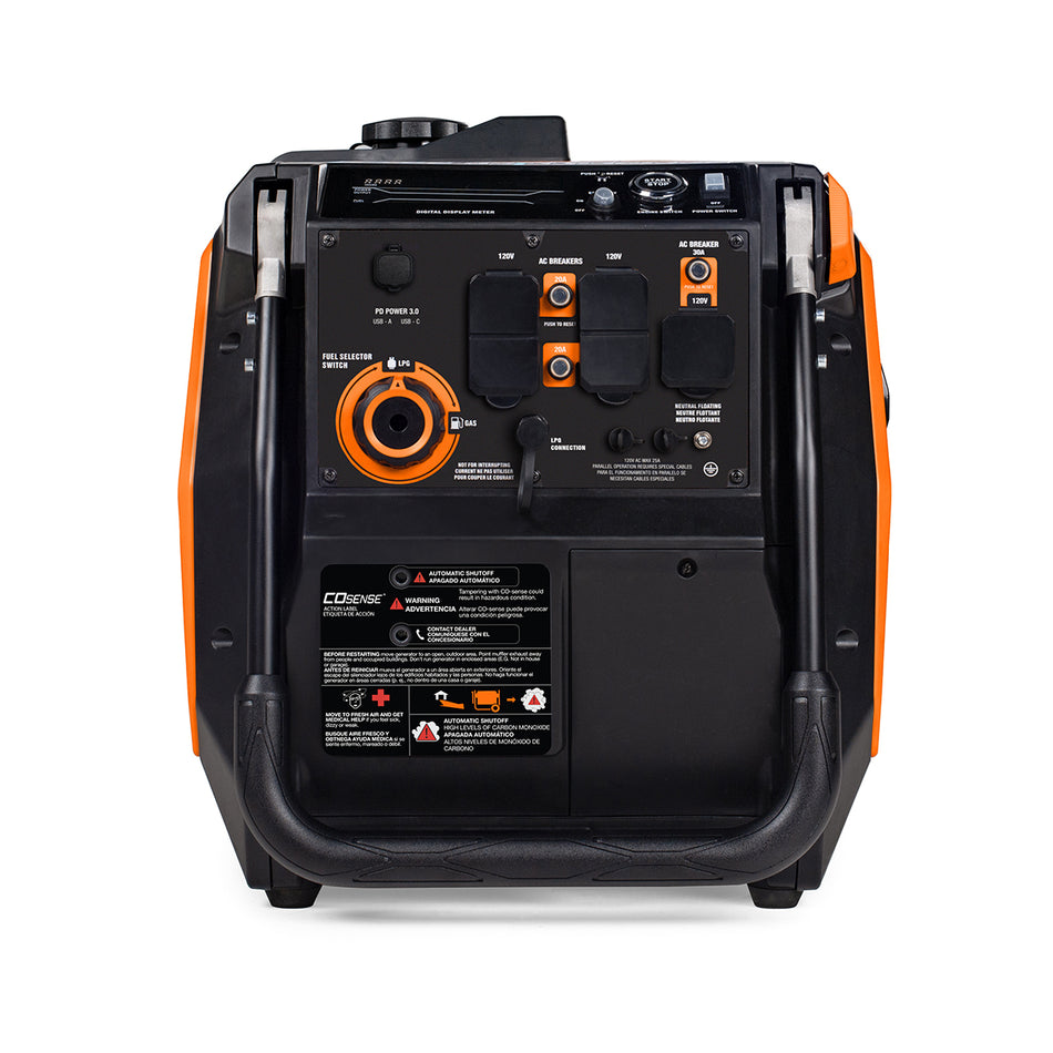 Portable Inverter Generator, iQ5200 | Dual Fuel | 49ST
